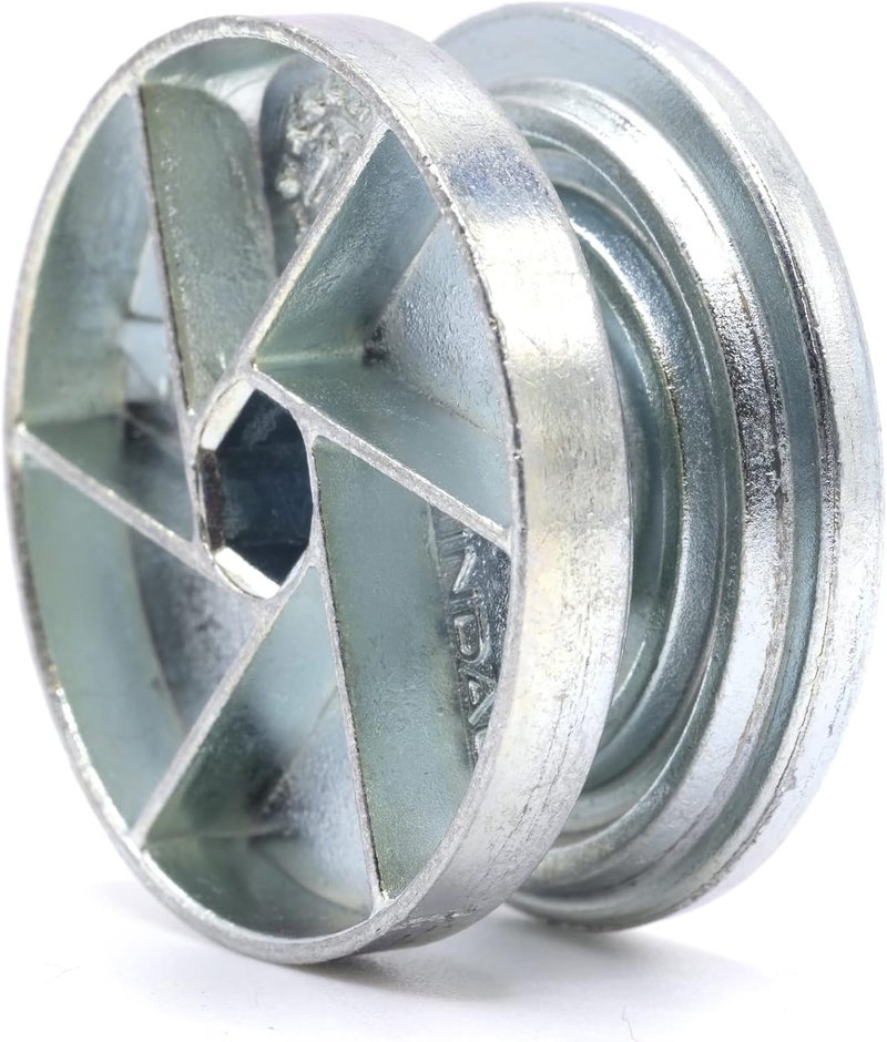 ReplacementScrews Bed Frame Cam Wheel Locks Compatible with IKEA Part 114670 (MALM, SONGESAND, BRIMNES) (Pack of 2) - Image 1