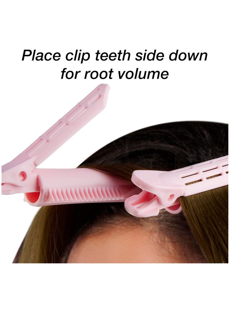 general 6pc Volumising Hair Root Lifter - Women's Quality Hair Accessories, Heat Resistant Hair Root Lifter Volumising Hair Clip Set, Volumising Curling Iron - Image 4