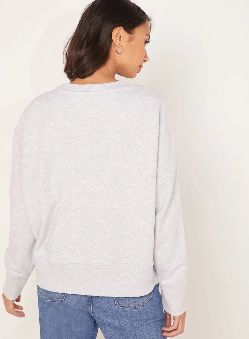 TOMMY JEANS Crew Neck Logo Sweatshirt