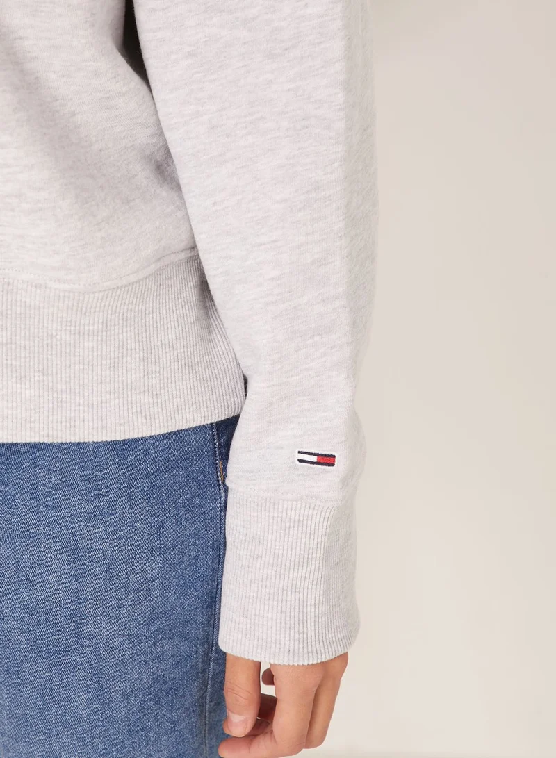 TOMMY JEANS Crew Neck Logo Sweatshirt