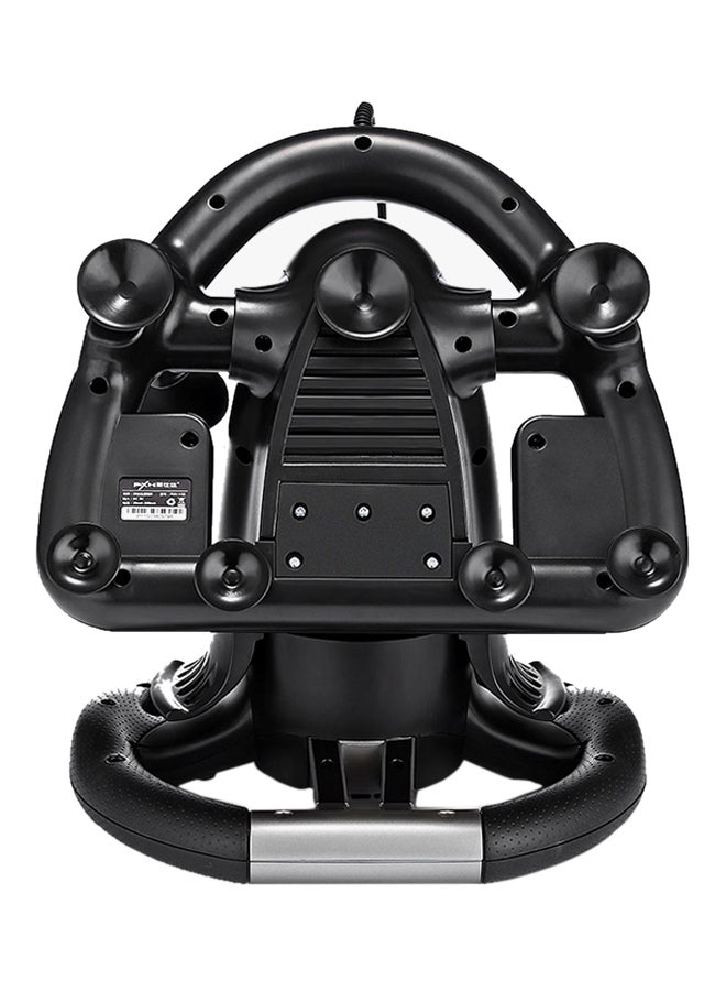 PXN V3II Racing Game Steering Wheel With Brake Pedal - Image 3