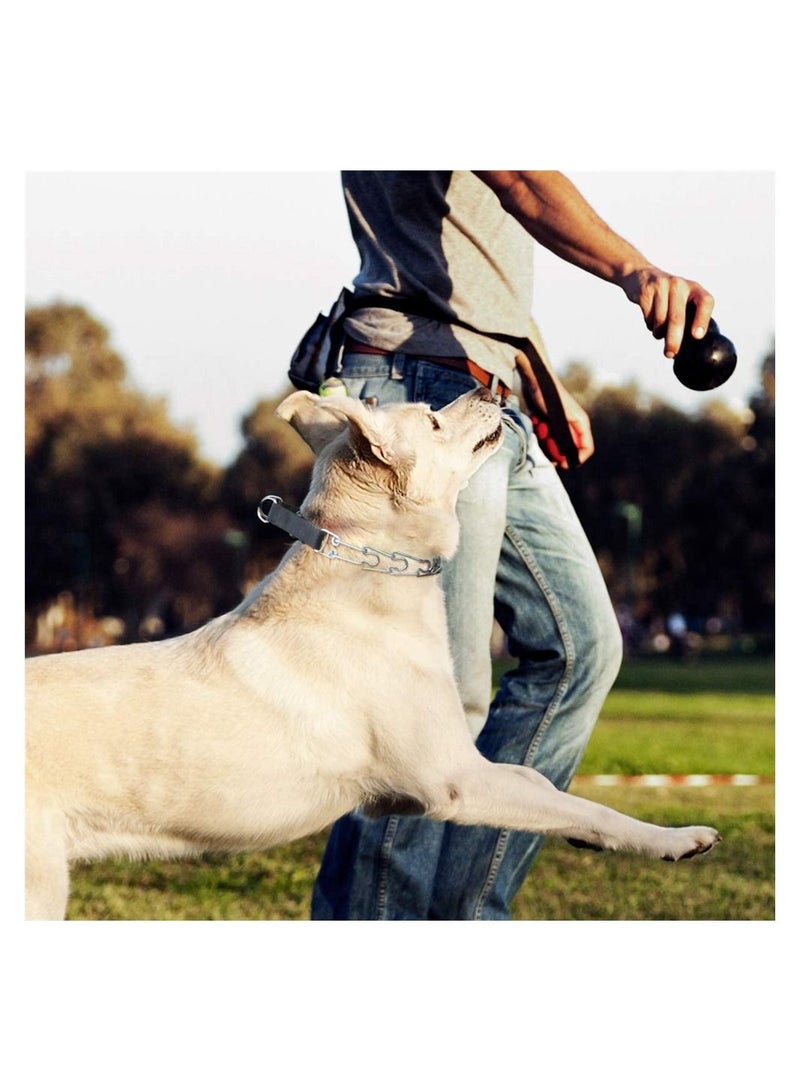 SYOSI Dog Prong Traing Collar, Dog Choke Collar for Large Dogs Prong Pinch Collar, Dog Pinch Training Collar with Quick Release Snap Buckle for Small Medium Large Dogs, Pet Training Supplies - Image 4