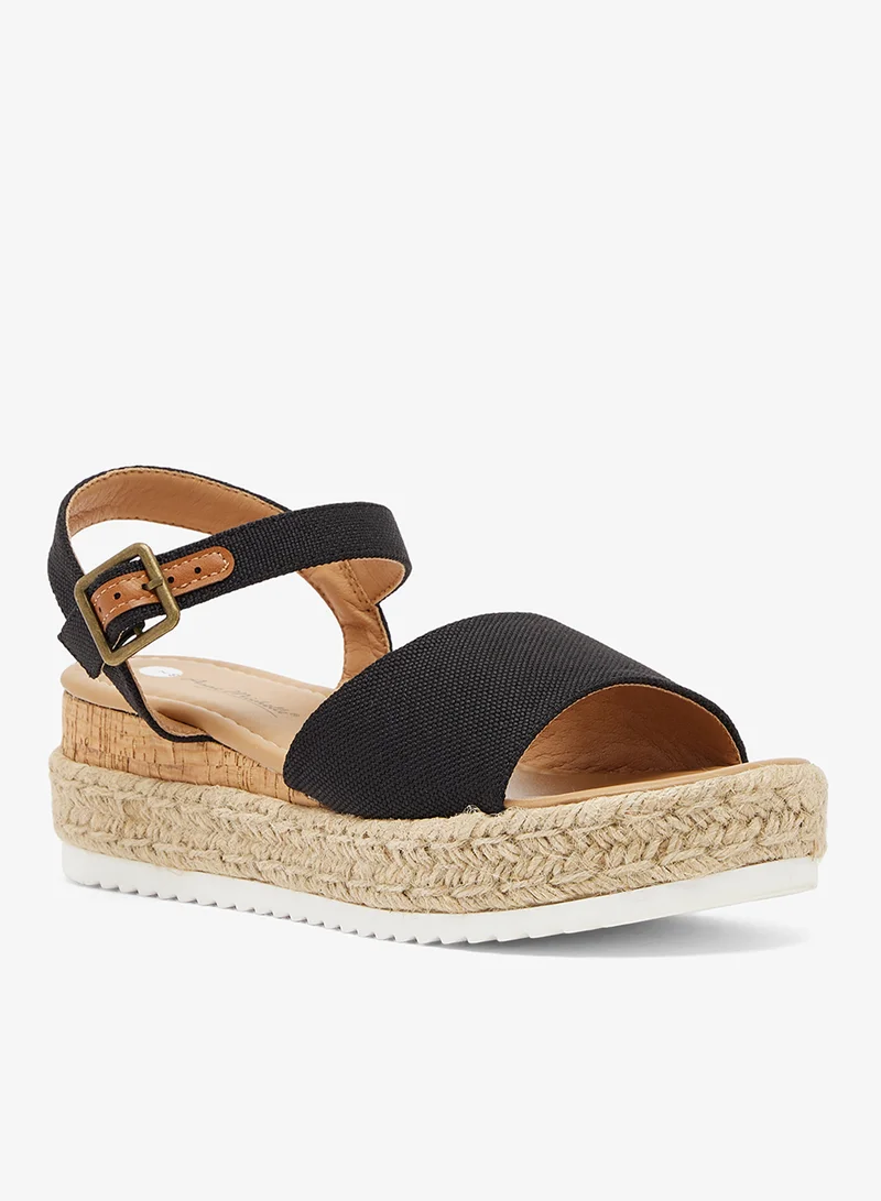 Anne Michelle Low Wedged Flatform Sandal