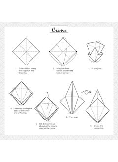 Origami Paper 100 sheets Kimono Patterns 8 1/4" (21 cm): Extra Large Double-Sided Origami Sheets Printed with 12 Different Patterns (Instructions for 5 Projects Included)  - Image 4