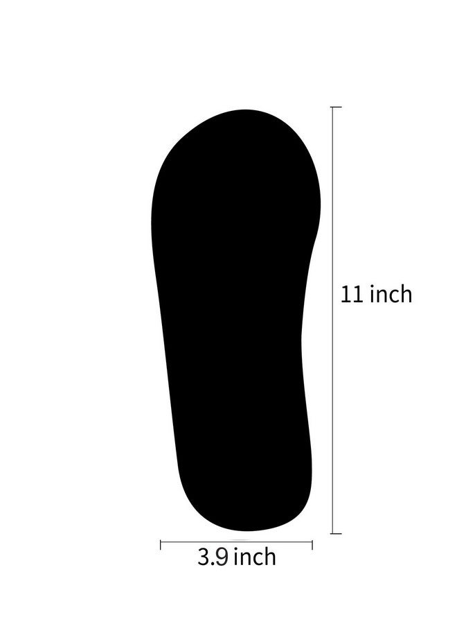 STICKONFEET Premium 60Pairs(120Feets) Spray Tan Feet Pads Protectors Pro Sunless Airbrush Spray Tanning Tent Foot Protection (Black) - Image 3
