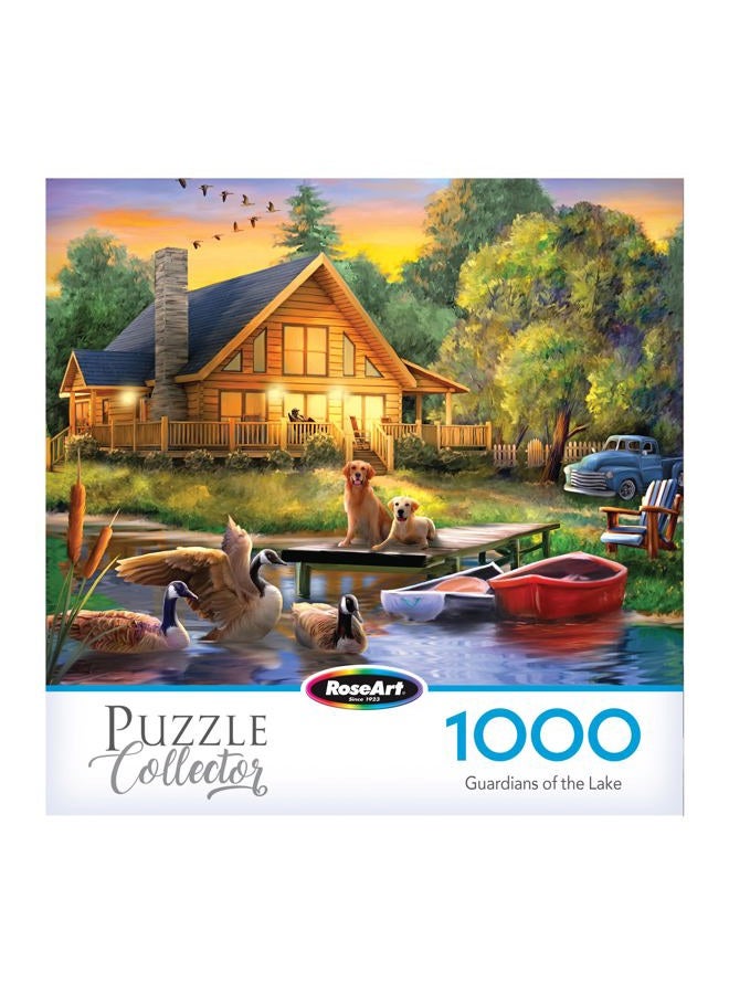 Rose Art Puzzle Collector Jigsaw Puzzle 1000pc Guardians of The Lake - Image 4