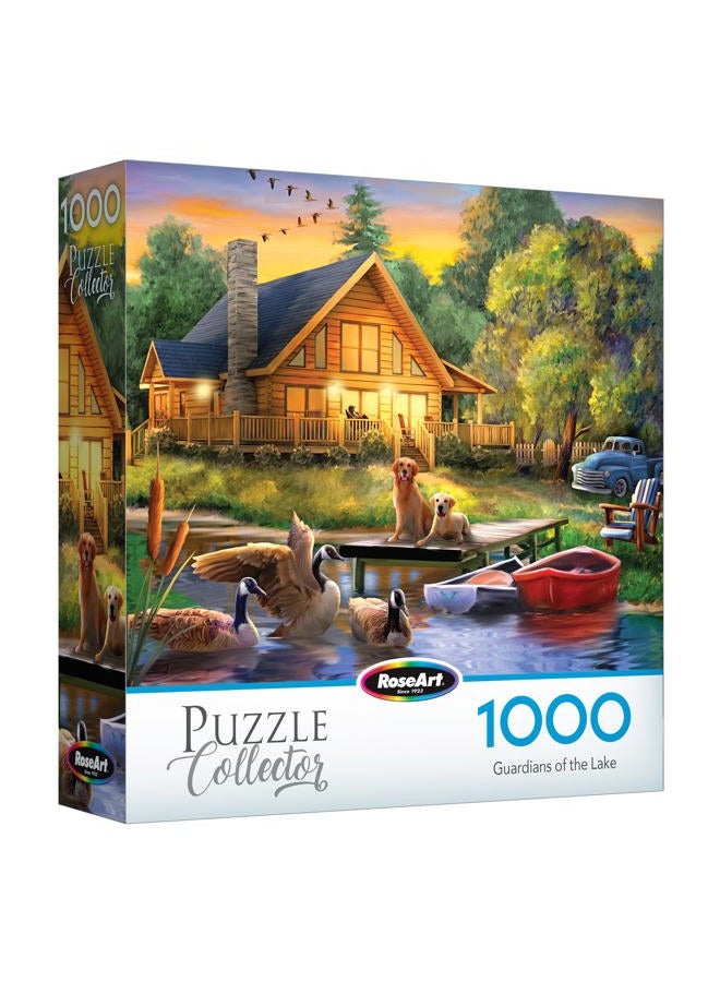 Rose Art Puzzle Collector Jigsaw Puzzle 1000pc Guardians of The Lake - Image 2
