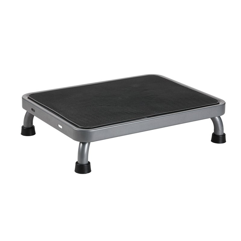 Aeranto Heavy-Duty One Step Stool with Carry Handle â€“ 4.1" Low Foot Stool, Non-Slip Rubber Platform, 500lb Capacity â€“ Portable Safety Step Stools for Adults, Seniors, Bathroom, Bed, SUV, 17"x13" - Image 1