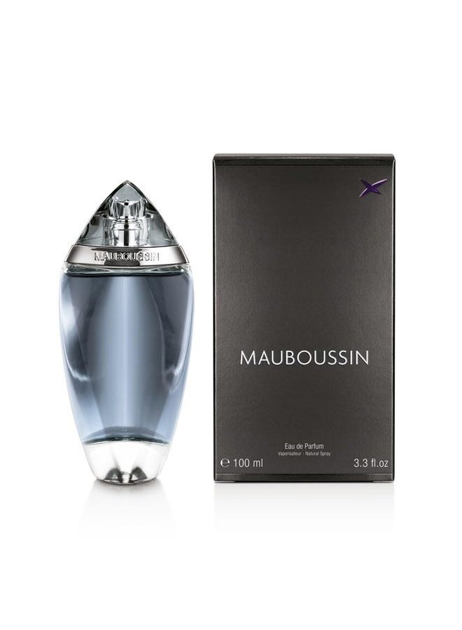 MAUBOUSSIN Original Homme 100ml (3.3 Fl Oz) - Eau de Parfum for Men - Woody & Aromatic Scents - Image 1