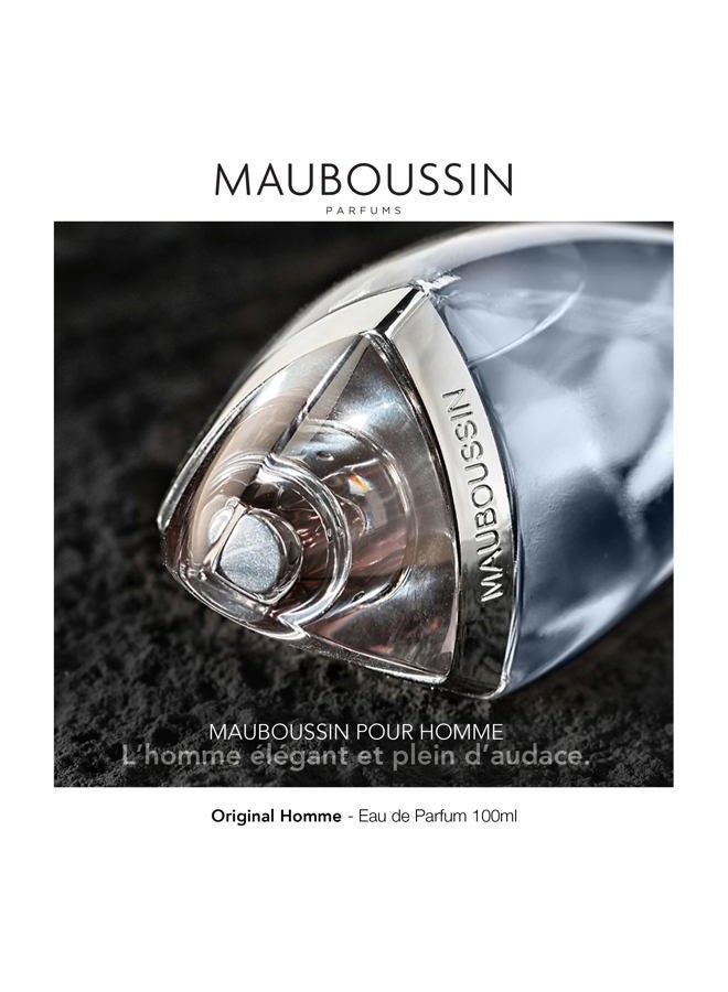 MAUBOUSSIN Original Homme 100ml (3.3 Fl Oz) - Eau de Parfum for Men - Woody & Aromatic Scents - Image 2