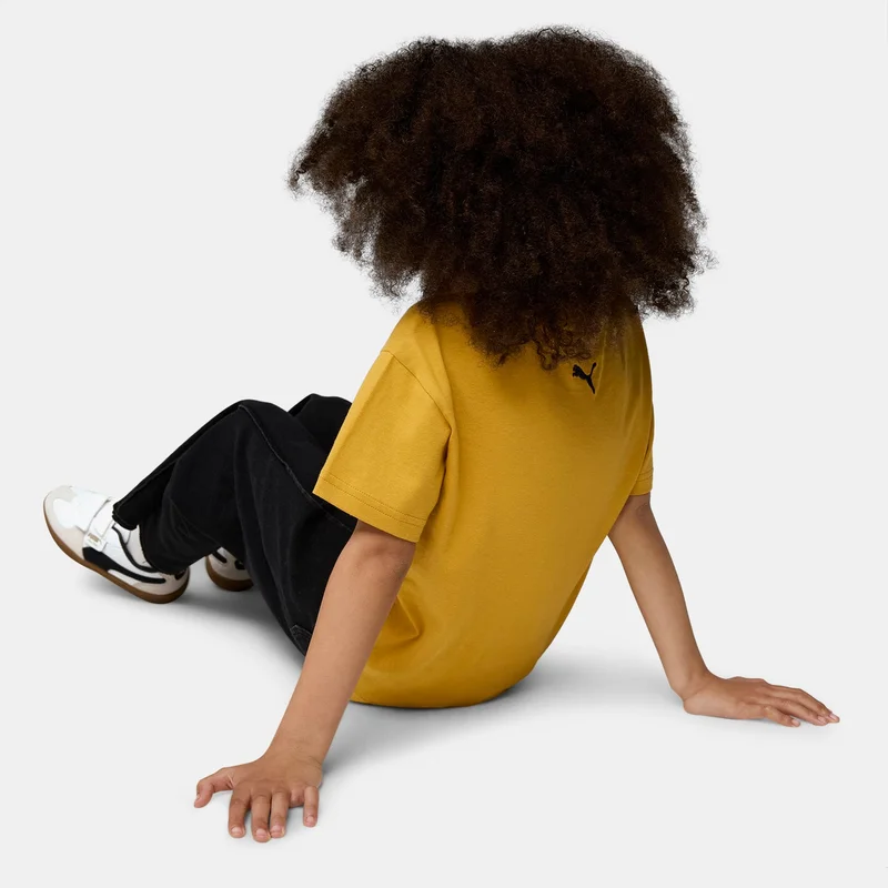 PUMA Kids' Moody Cat Graphic T-Shirt