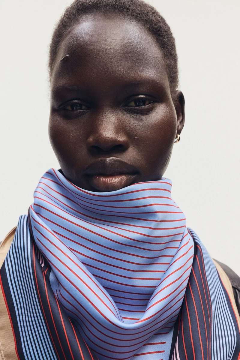 اتش اند ام وشاح منقوش