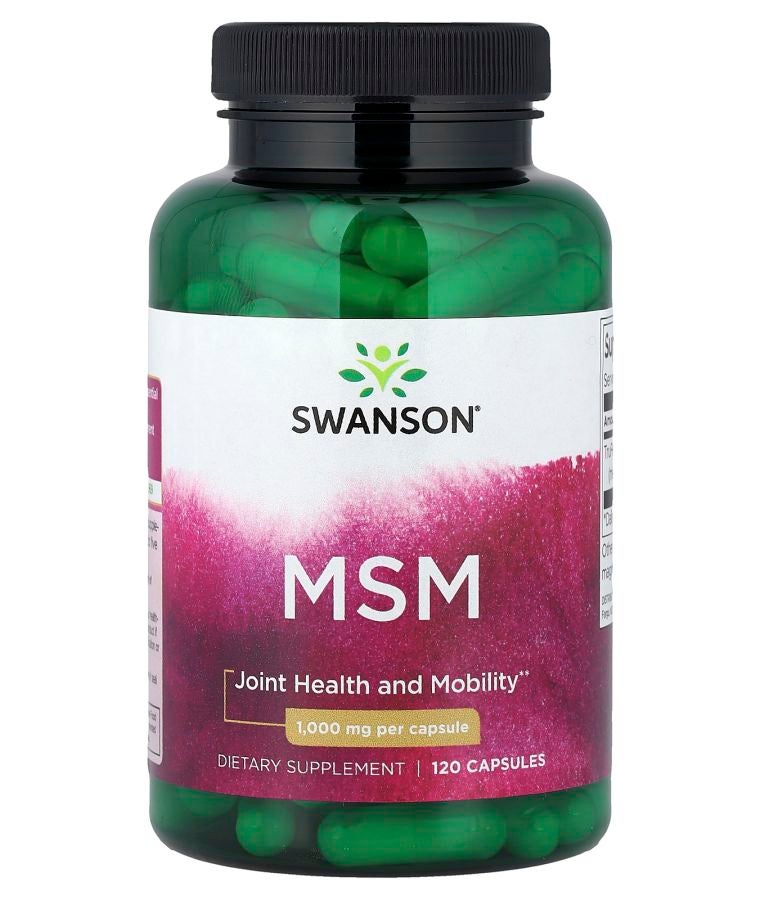 SWANSON MSM 1000 mg 120 Capsules