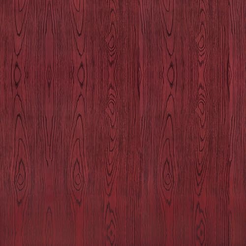 HOMEMATES Self-Adhesive Wallpaper Waterproof Old Furniture Vinyl Stickers Wooden Door Wardrobe Desktop PVC Wall Papers 45 X 304 CM- (Cherry Wood) - Image 3