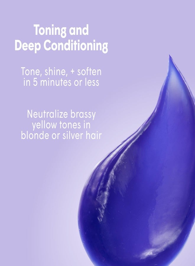 دي بي هيو صبغة دي بي هيو غلوس+، بنفسجي - ترطيب عميق ومعادلة اللون النحاسي - للشعر الأشقر، والشعر الأصفر النحاسي، والشعر الفضي، والشعر المصبوغ، والشعر ذي اللون البارد - نباتي، حاصل على شهادة ليبينغ باني - 6.5 أونصة - Image 2