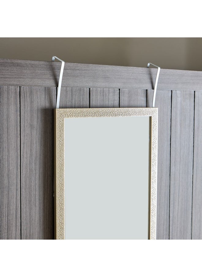 Home Box Brecklyn Over the Door Mirror 34 x 124 x 1.1 cm  - Image 3
