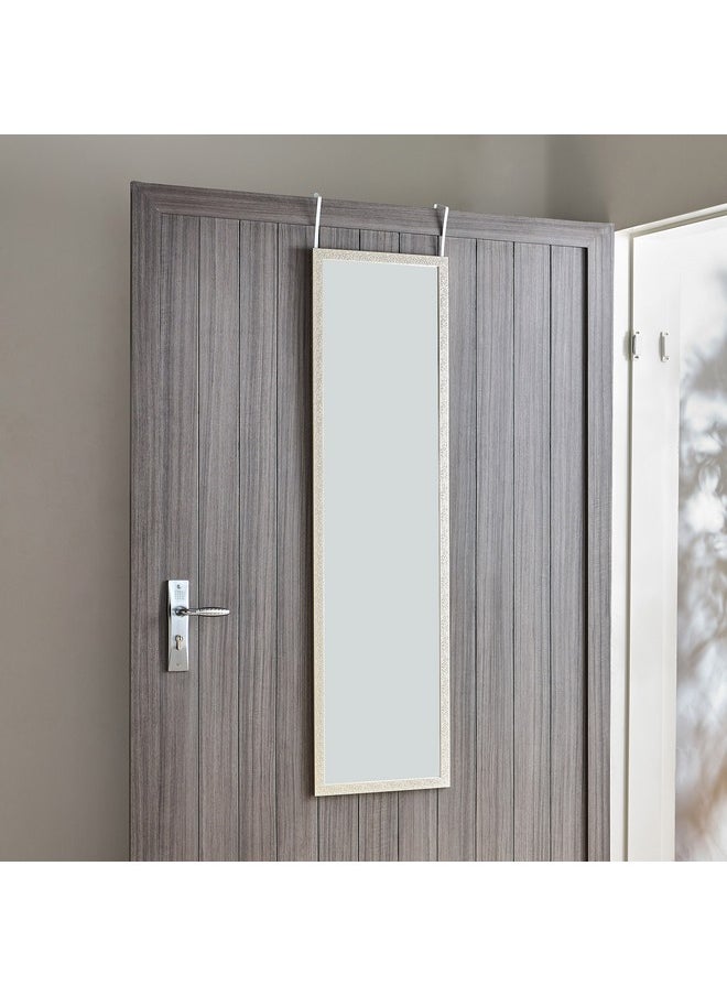 Home Box Brecklyn Over the Door Mirror 34 x 124 x 1.1 cm  - Image 1