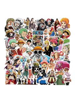 Generic 50-Piece Anime One Piece Stickers Aesthetic Sticker Waterproof Vinyl Stickers for Laptop  - Image 1