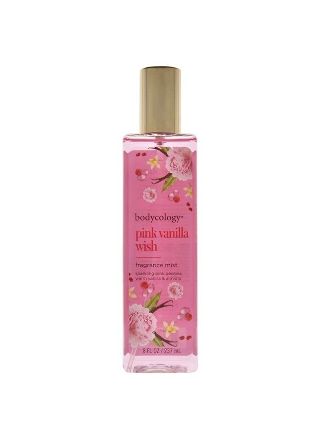 Bodycology - Pink Vanilla Wish Fragrance Mist Women 8 oz - Image 1