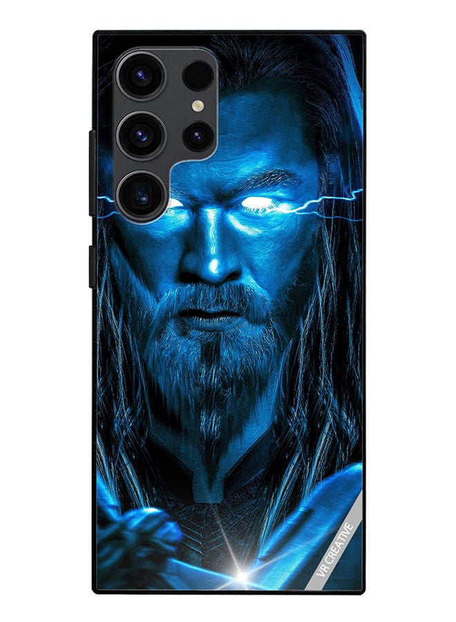 VR CREATIVE Protective Case Cover For Samsung Galaxy S23 Ultra 5G Thor Design Multicolour - Image 1