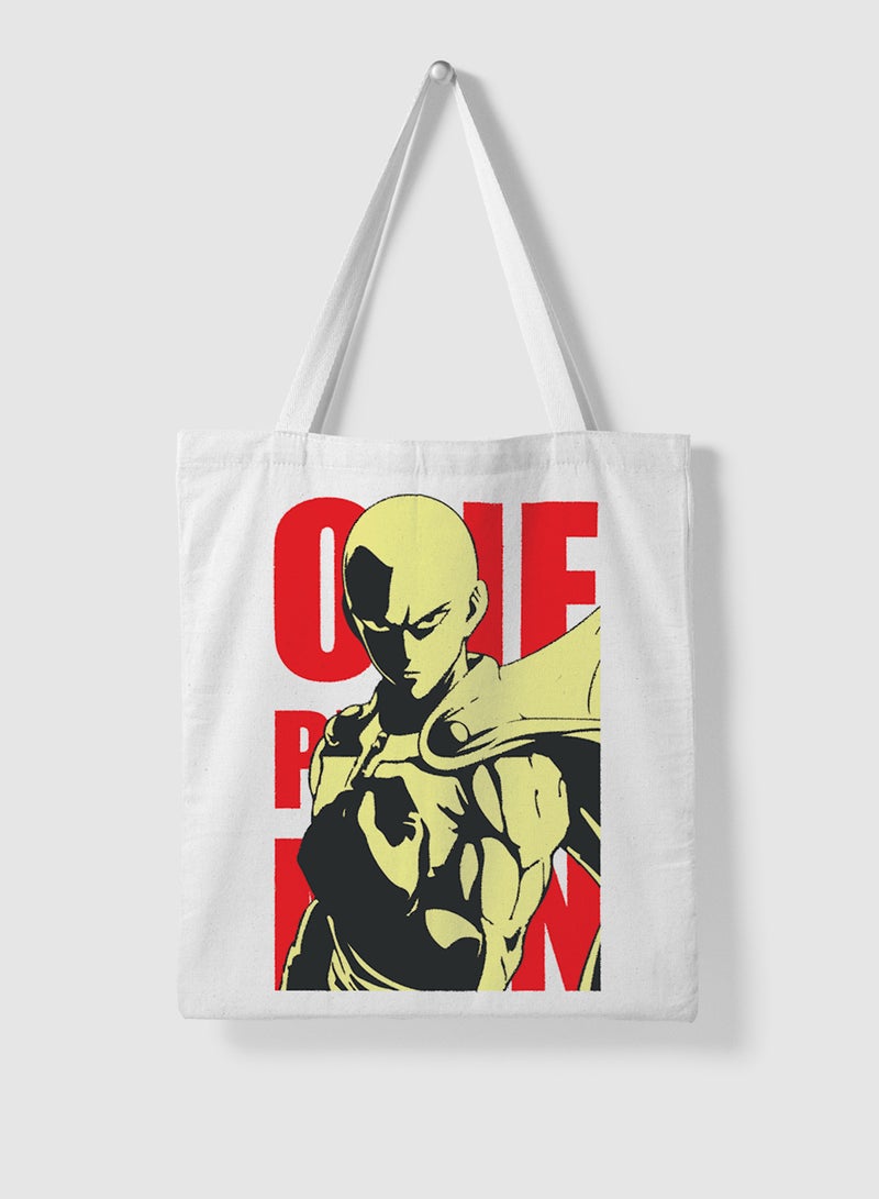لوحة حقيبة يد بأحزمة كتف من البوليستر بتصميم أنمي ون بنش مان - Image 4