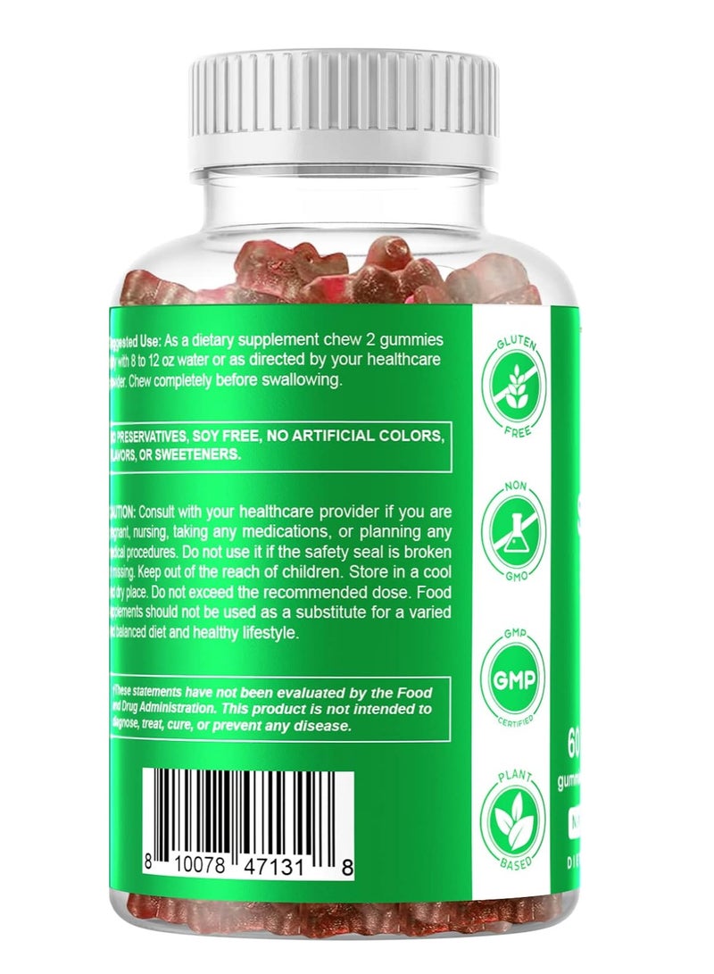 Vitamatic Irish Sea Moss Gummies - 3000 mg - 60 Vegan Gummies - Image 3