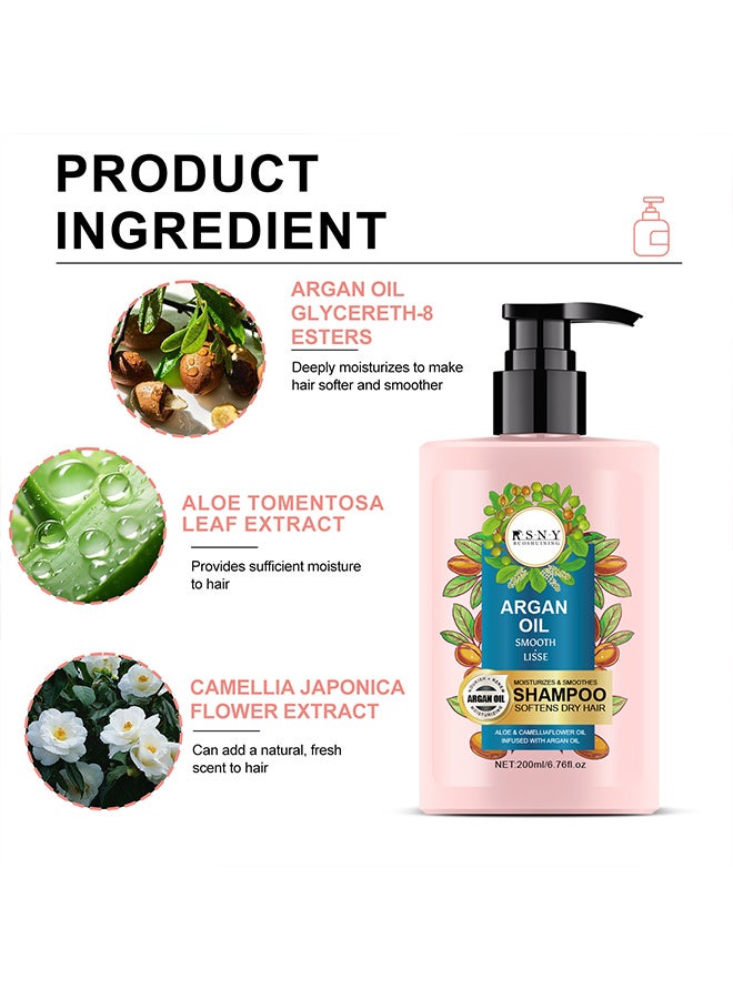 RSNY Argan Oil Shampoo - 200ml - Image 4