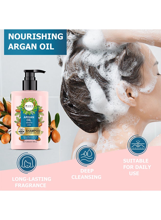 RSNY Argan Oil Shampoo - 200ml - Image 3