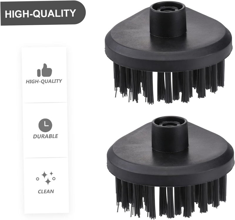 4pcs Household Appliance Brush Head Multi Purpose Cleaning Machine Accessories for Steam Cleaning Durable Easy to Install Versatile Scrubbing - Image 3