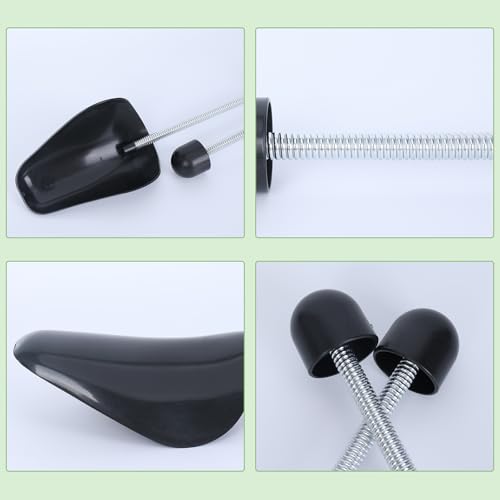 YOLOPARK 10 Pairs Plastic Shoe Trees for Mens 6-12, Women Size 4-8, Shoe Stretcher with Adjustable Spring for Sneakers (Men-10Pair) - Image 2