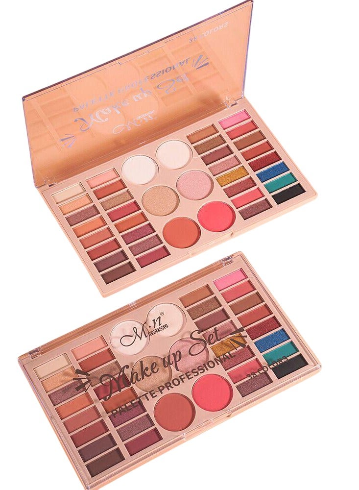 Mn MENOW Make up Set - 38 Colors - Image 1
