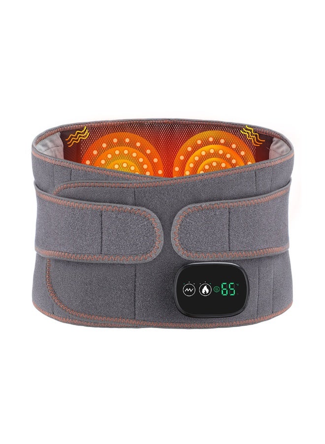 MEDNEST Electric Massage Waist Belt Red Light Therapy Heating Waist Is Suitable For relieving Pain In Waist, Back, Neck And Shoulders - Image 1