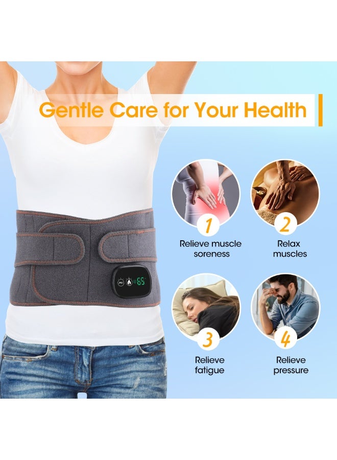 MEDNEST Electric Massage Waist Belt Red Light Therapy Heating Waist Is Suitable For relieving Pain In Waist, Back, Neck And Shoulders - Image 3
