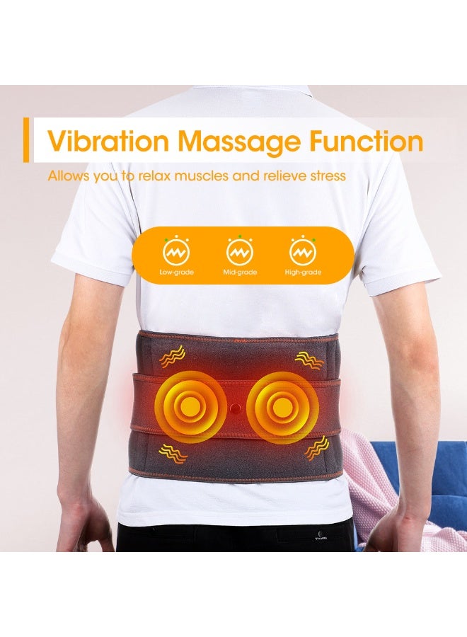MEDNEST Electric Massage Waist Belt Red Light Therapy Heating Waist Is Suitable For relieving Pain In Waist, Back, Neck And Shoulders - Image 5