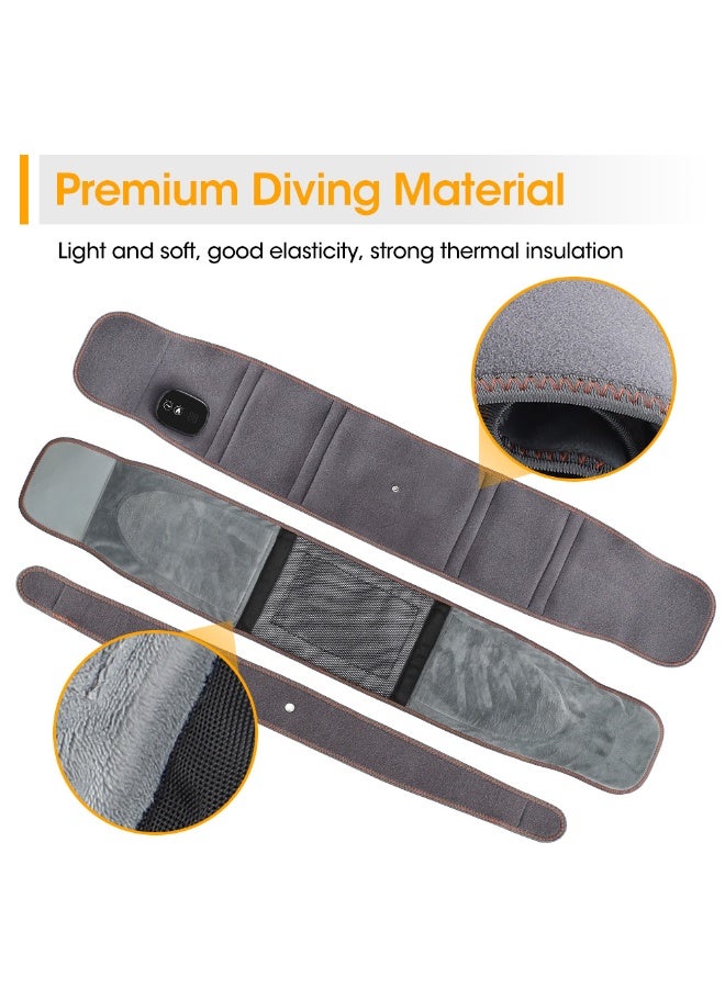 MEDNEST Electric Massage Waist Belt Red Light Therapy Heating Waist Is Suitable For relieving Pain In Waist, Back, Neck And Shoulders - Image 4