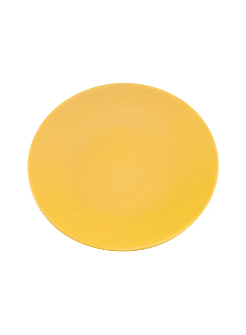 Zafferano LEVANTE Dessert Plate Ochre Ø.190mm.  - PORCELLANA -