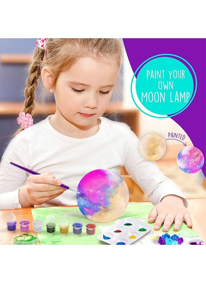 Beauenty Unicorn Gifts for Girl,Unicorn Terrarium Kit for Kids Light Up Terrarium Crafts Kit with DIY Moon Lamp, DIY Unicorn Toys for Girls, Arts and Crafts Birthday Gift for Girls Ages 4-12 Year Old  - Image 4