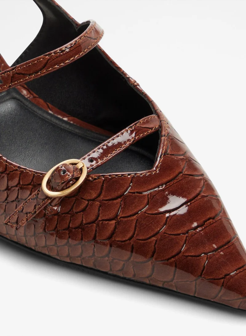 Aldo  JACQUIE Pointed Toe Slingback Pumps for Women | Best Price UAE