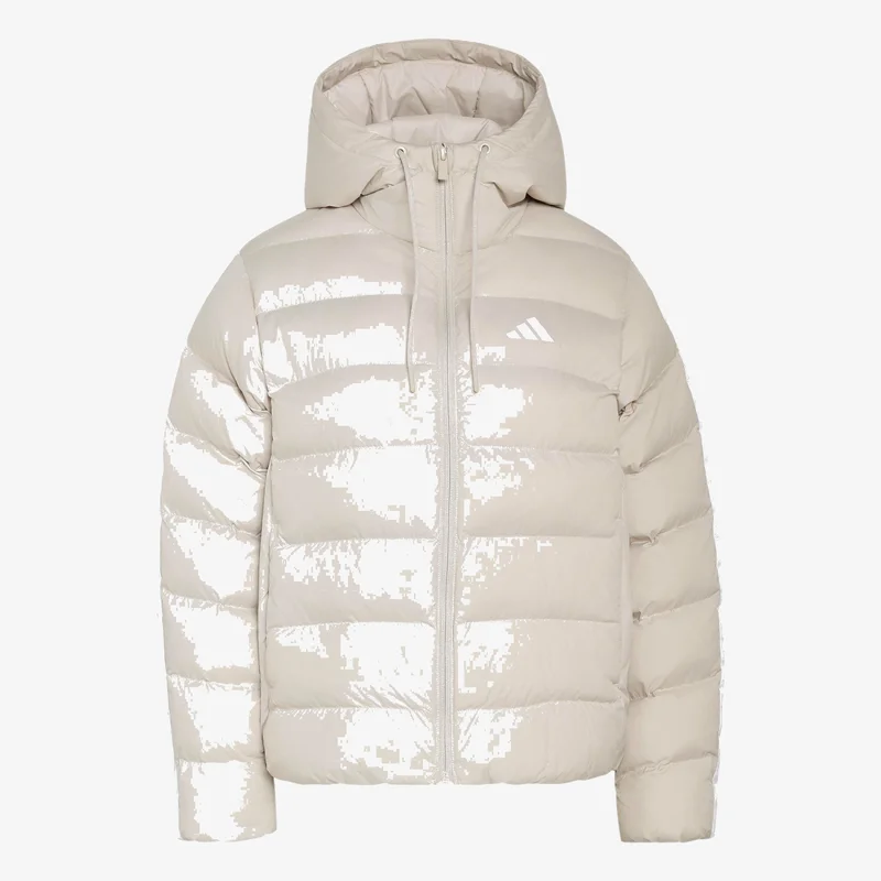 Essentials CLIMAWARM 3-Stripes Synthetic Down Hooded Jackets