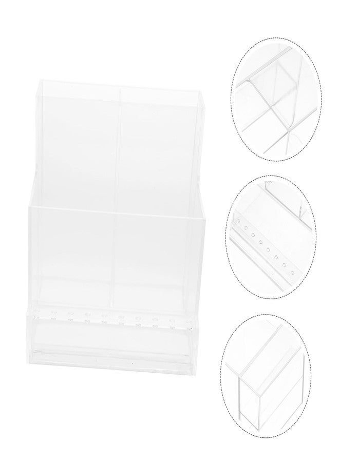 FRCOLOR Nail Drill Grinding Bit Holder Box Professional Nail Art Polishing Grinding Drill Bit Holder Display Storage Box Bit Case Organizer for Nails - Image 5
