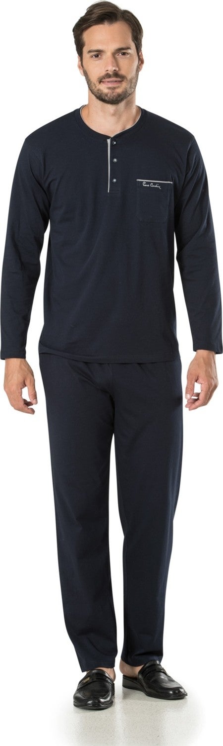 pierre cardin 5595 Men's Dowery 5 Pack Rob Pajamas Set-Grey  - Image 3