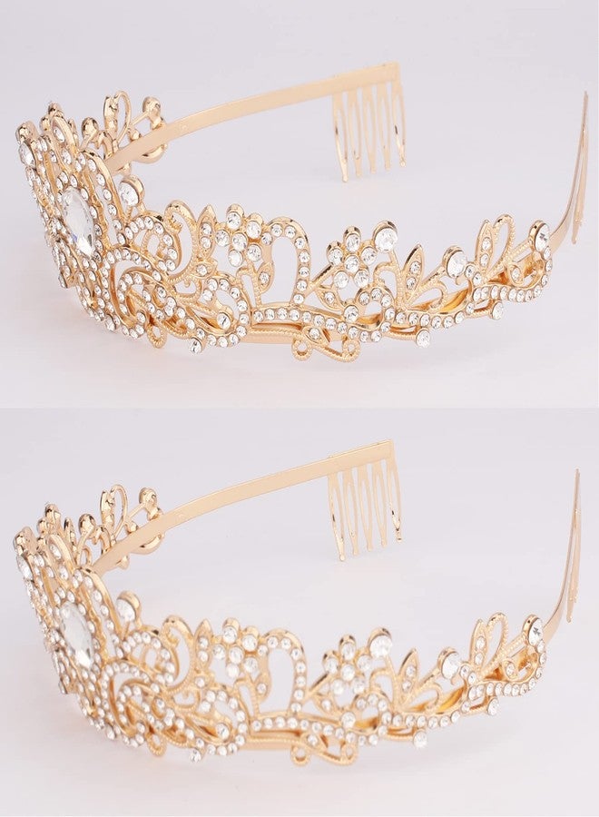 كافتي وشاح وتاج ملكة عيد الميلاد الذهبي من كافيتي - تيجان حفلات للنساء - Image 3