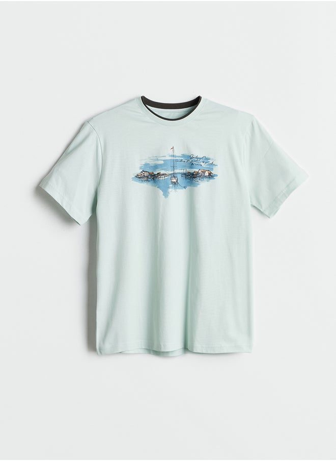 LC WAIKIKI Crew Neck Printed Men's T-Shirt  - Image 1