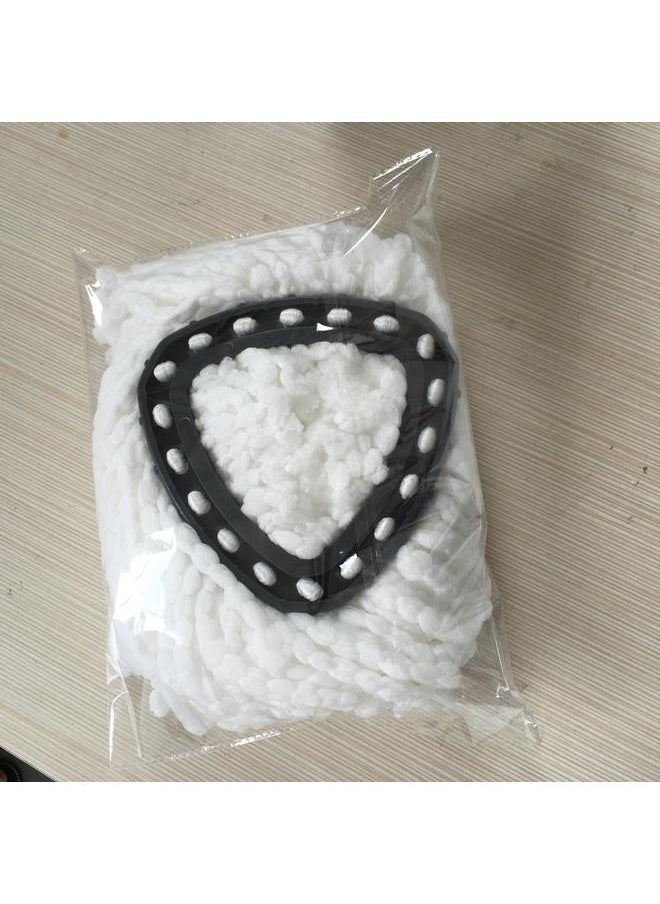 yongsheng Easy Wring And Clean Floor Mop Refill White  - Image 3