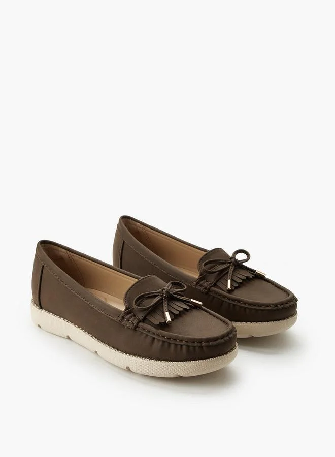 Le Confort Women Tassel Detail Loafers
