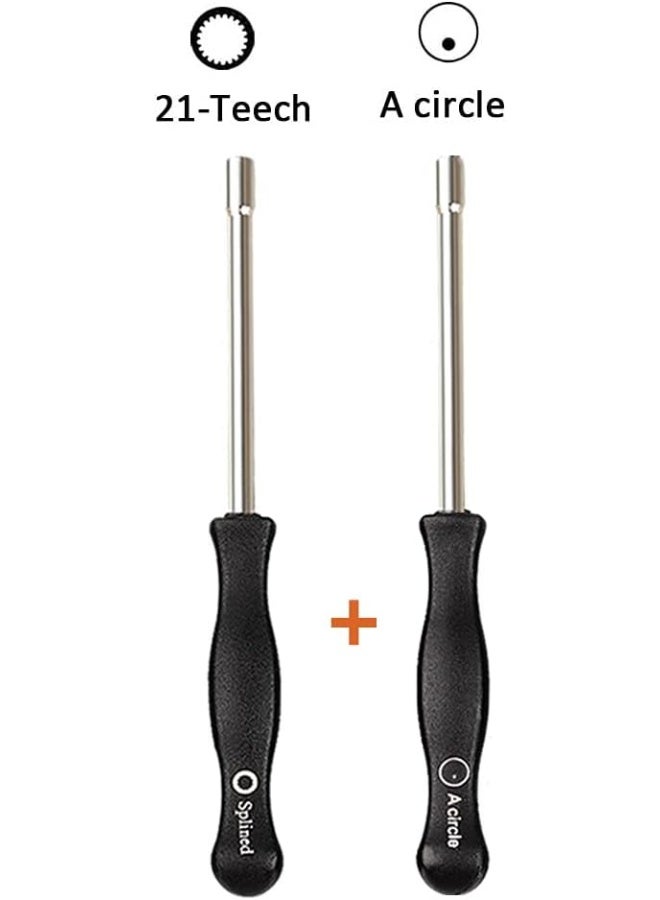 HUSWELL 21-Teeth Splined + A-Circle Carburetor Adjustment Tool Screwdriver Kit - Image 2