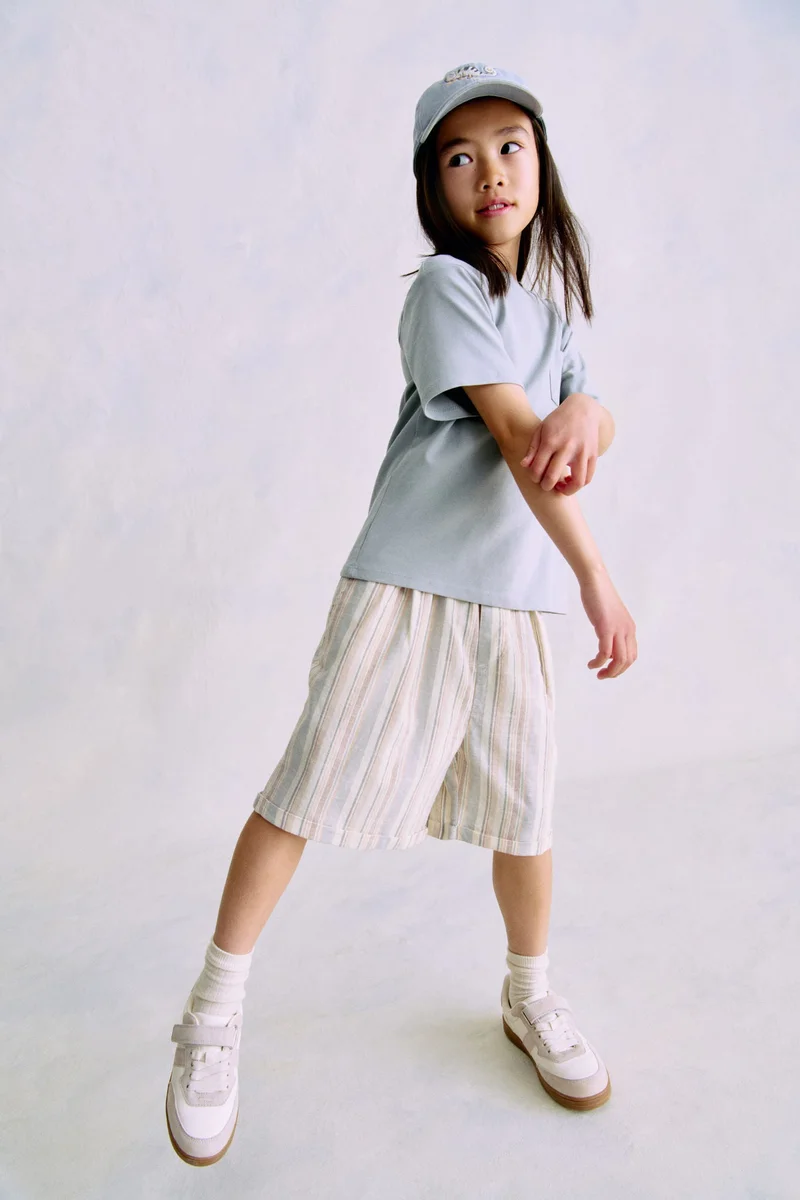 H&M Knee-length cotton shorts