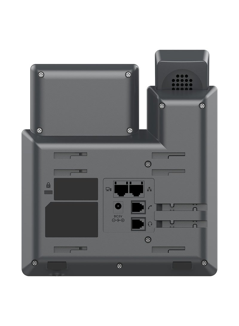 جراند ستريم هاتف جراندستريم GRP2601P بتقنية PoE – خطان، إلغاء ضوضاء بالذكاء الاصطناعي، دعم EHS - Image 3