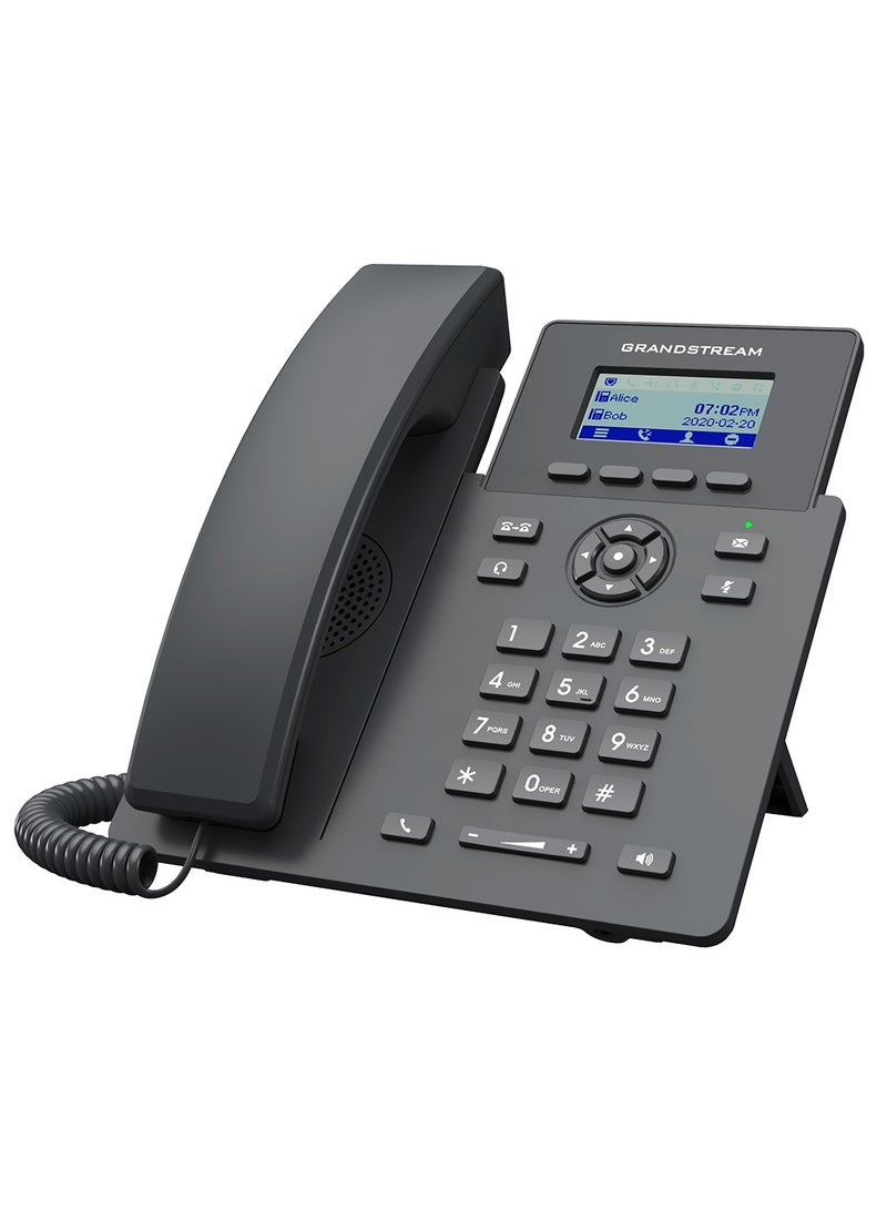 جراند ستريم هاتف جراندستريم GRP2601P بتقنية PoE – خطان، إلغاء ضوضاء بالذكاء الاصطناعي، دعم EHS - Image 4