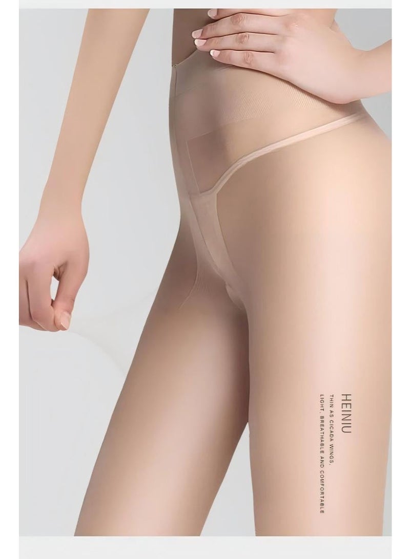 Women's Everyday Sheer Tights - T-Front Reinforced, No Show & Anti-Run Pantyhose Stockings Socks - Image 3